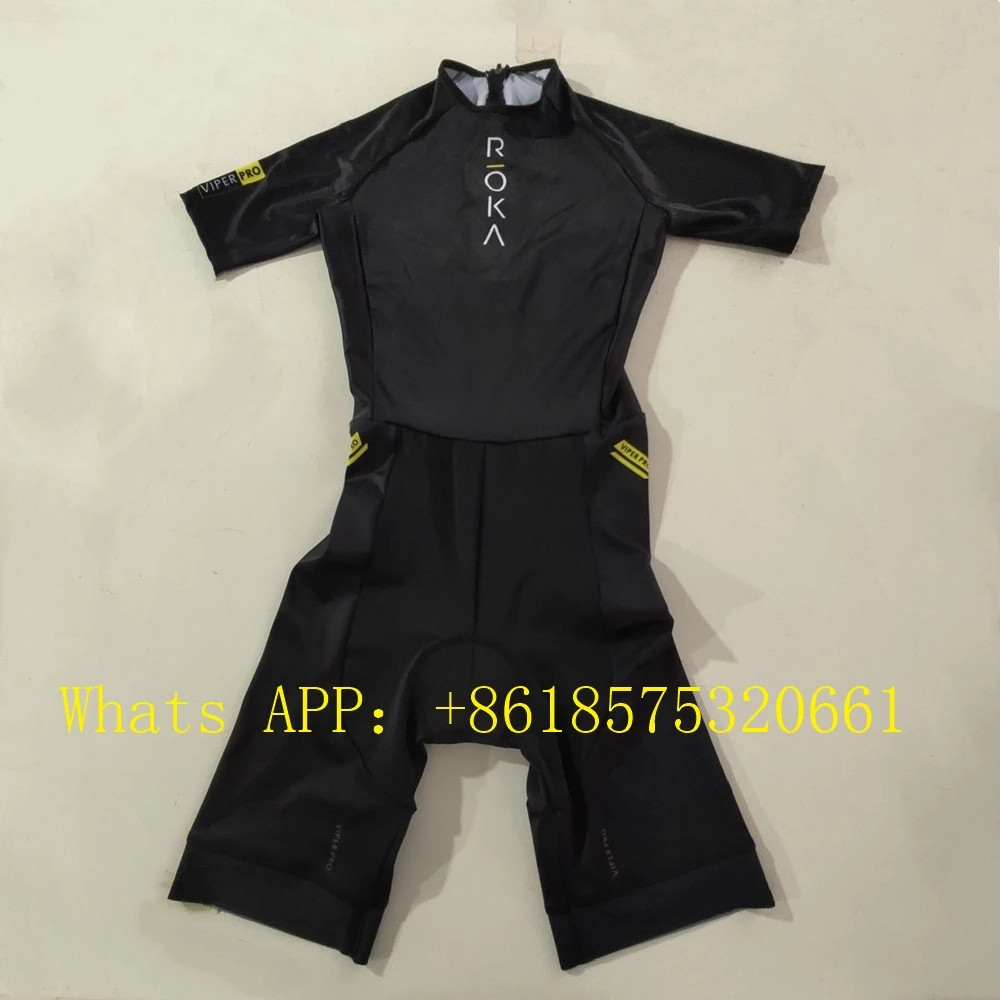 Triathlon Cycling Kit - Roka Männer Kurzarm Triathlon Anzug Radfahren
