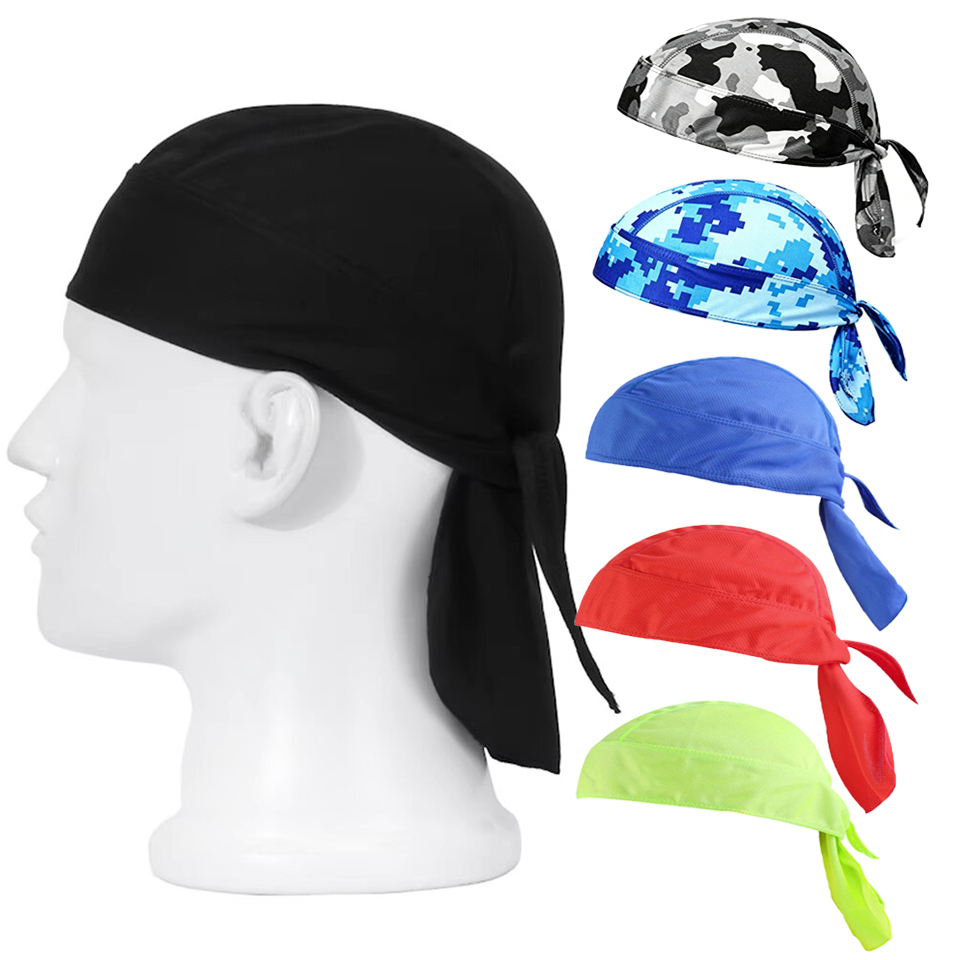 Cycling Gear And Accessories - Fahrrad-Stirnband, schweißableitende Kappe, Radfahren-Kopftuch, schnell trocknender,