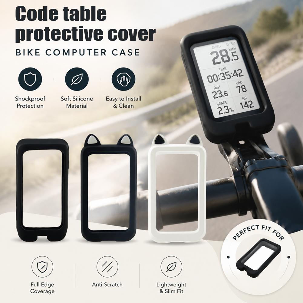 Bike Computer Gps - Silikon-Schutzhülle für BiNavi Air GPS-Fahrradcomputer mit