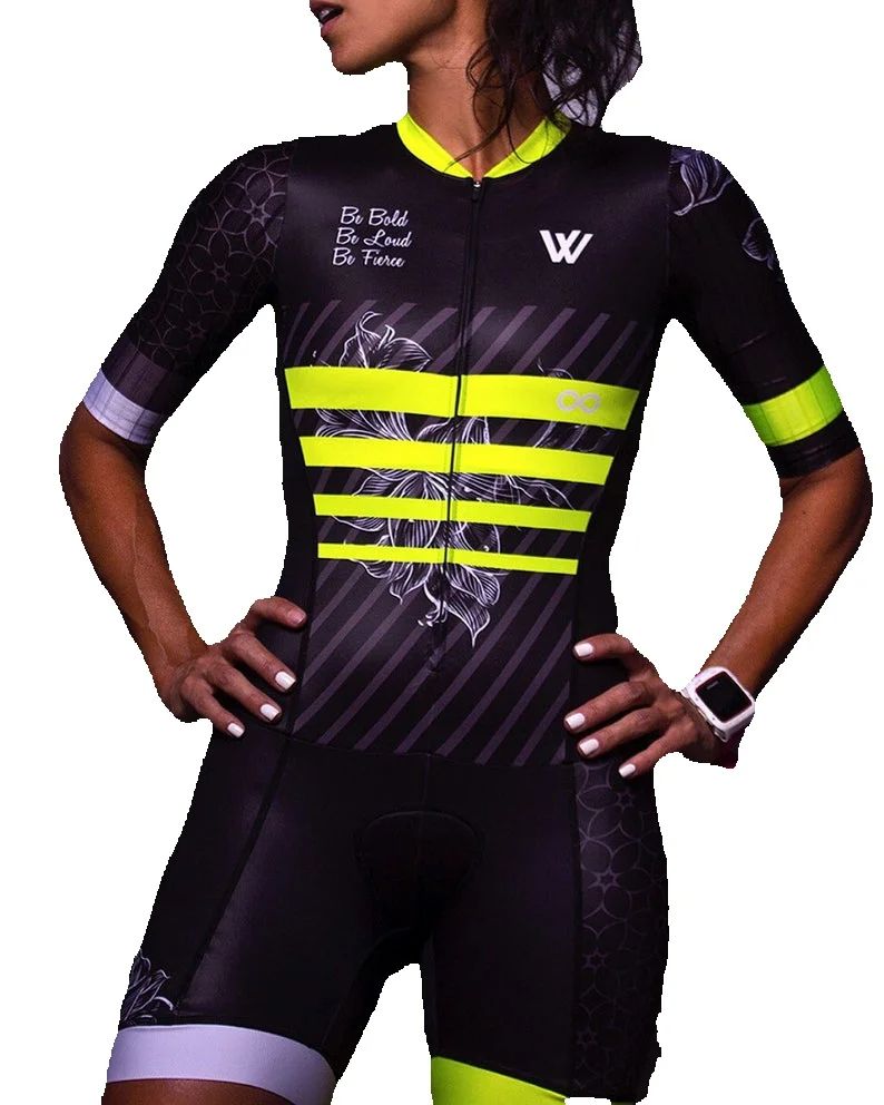 Triathlon Cycling Kit - Frauen Triathlon Anzug Kleidung Radfahren Skinsuits