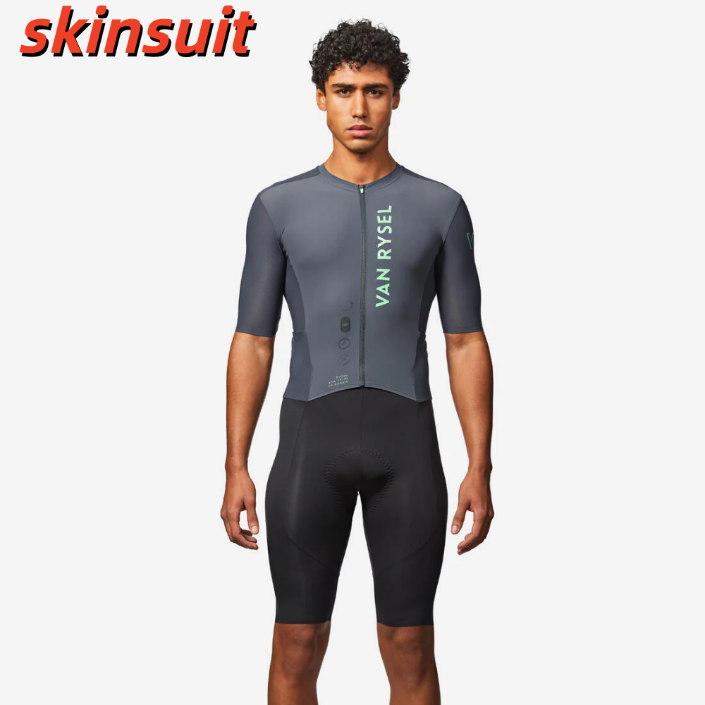 Triathlon Cycling Kit - Radsport-Triathlon-Anzug für Herren Kurzarm Schnelltrocknender Jumpsuit