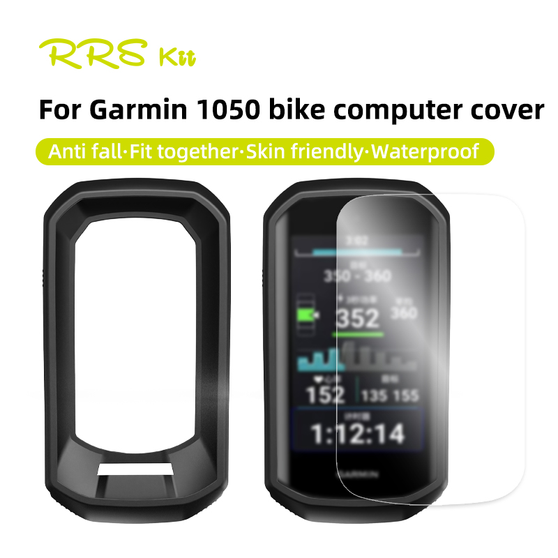 Bike Computer Gps - RRSKIT Für Garmin 1050 Fahrradcomputer Silikon-Schutzhülle