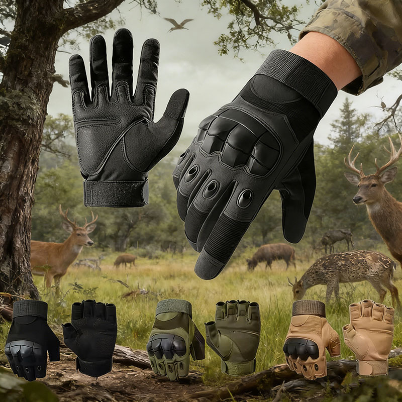 Cycling Gear Design - Motorrad-Camping-Radsport-Wander-Taktische Ausrüstung Handschuhe mit Touch-Design Fitness-Schutz