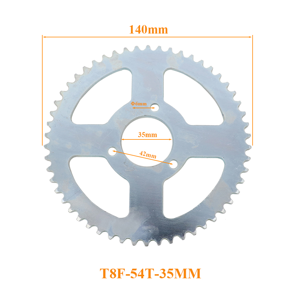 Motorrad T8F 54T 35mm Kettenra – Cycling Gear Box Bewertung und Preis
