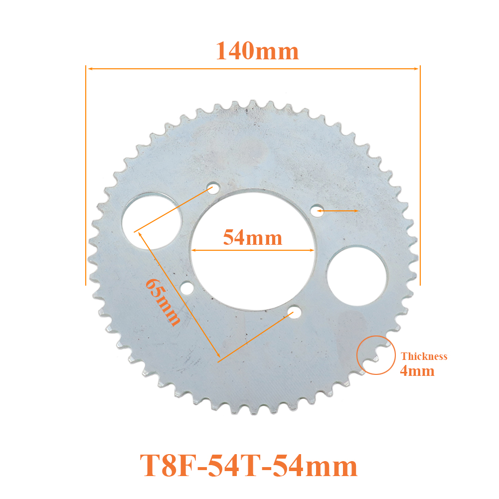 T8F 54T Kettenplatte 54mm 54 Z – Cycling Gear Box Bewertung und Preis