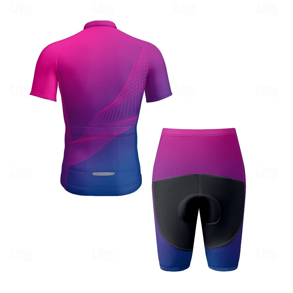 Herren Kurzarm-Radtrikot-Set F – Triathlon Cycling Kit Bewertung und Preis