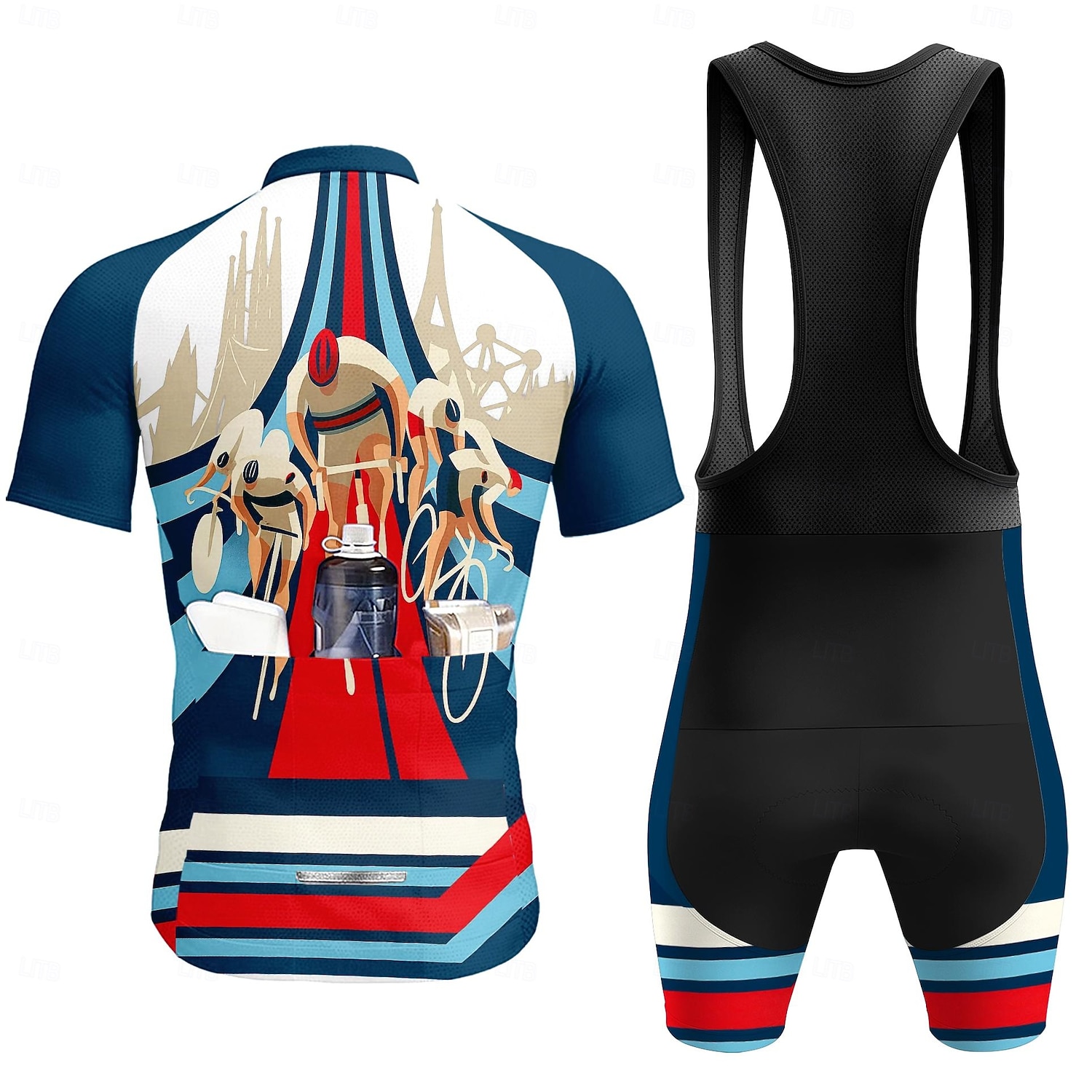 Herren Kurzarm-Radtrikot-Set m – Triathlon Cycling Kit Bewertung und Preis